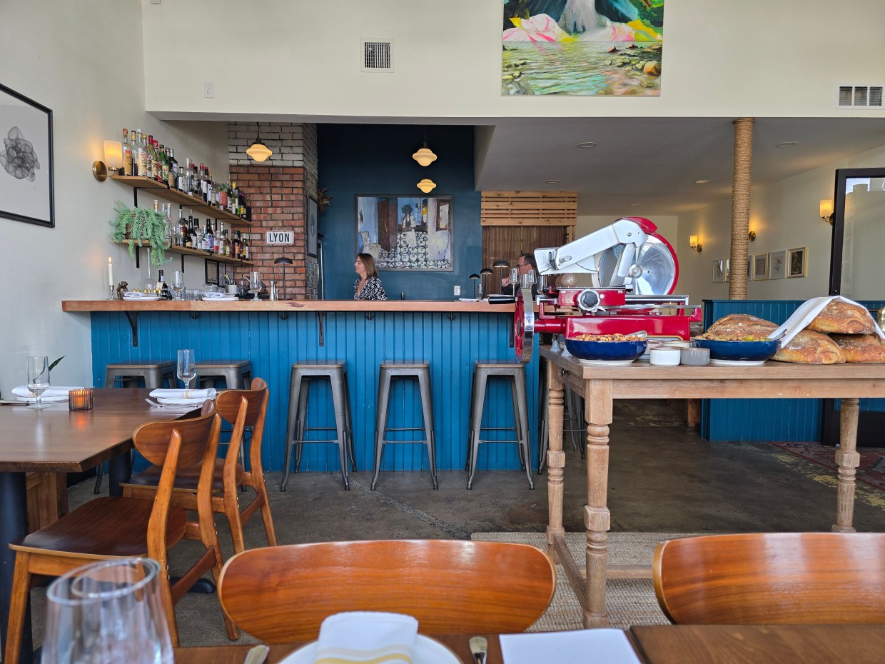interior of a restaurant