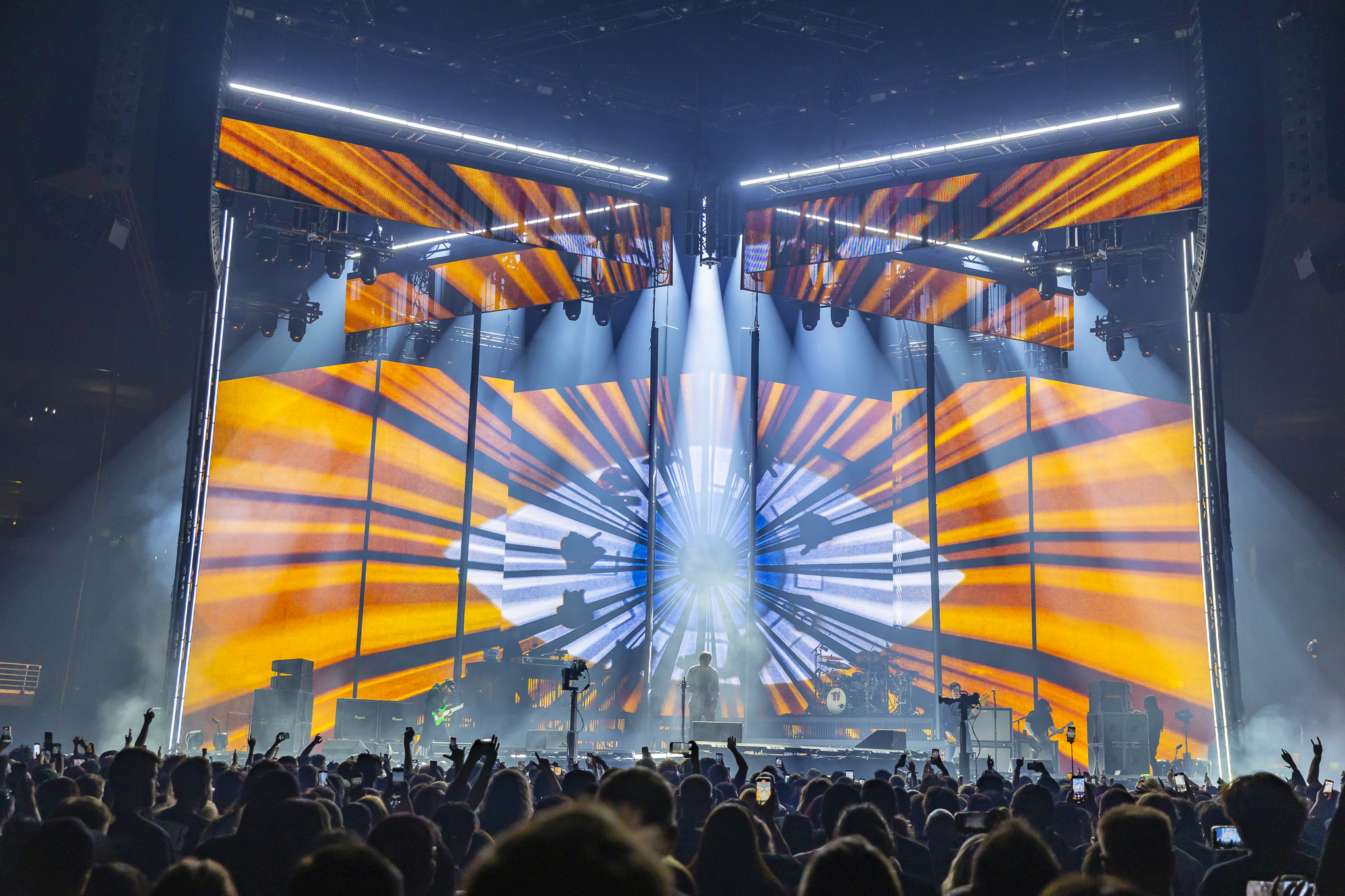 Deftones performed at Ball Arena in Denver, Colorado.