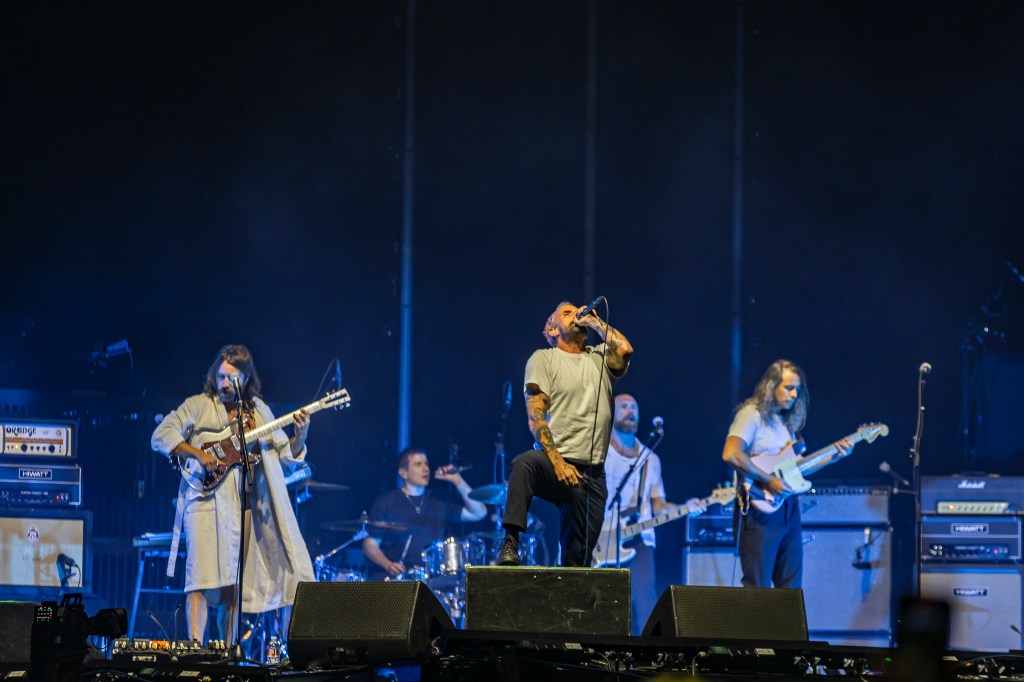 IDLES opening for Deftones at Ball Arena.