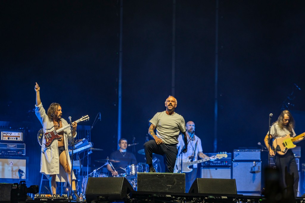 IDLES opening for Deftones at Ball Arena.