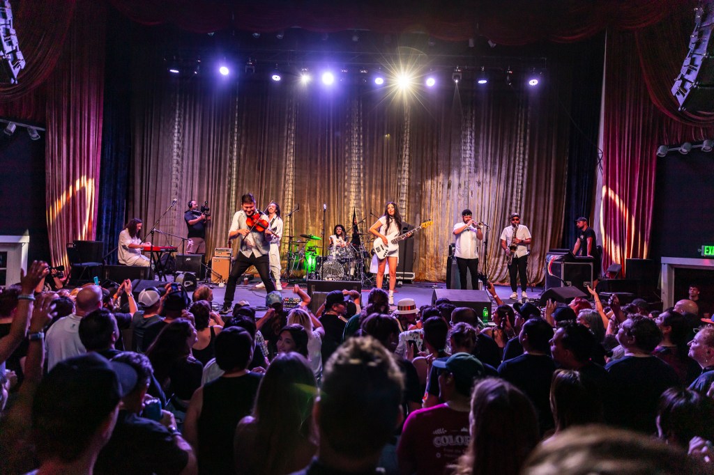 Los Mocochetes performed at the grand-opening of the Federal Theatre on Friday, September 19, 2025.