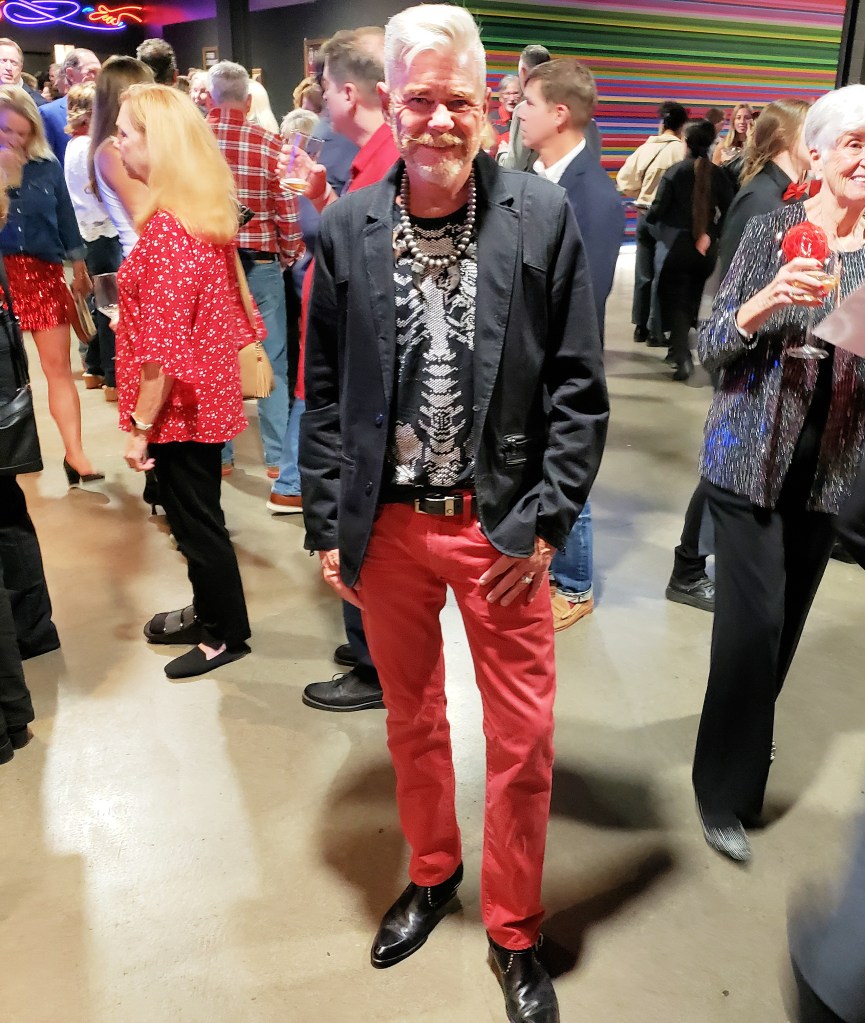 Guest at Pepper 'Em With Love Fundraiser Gala