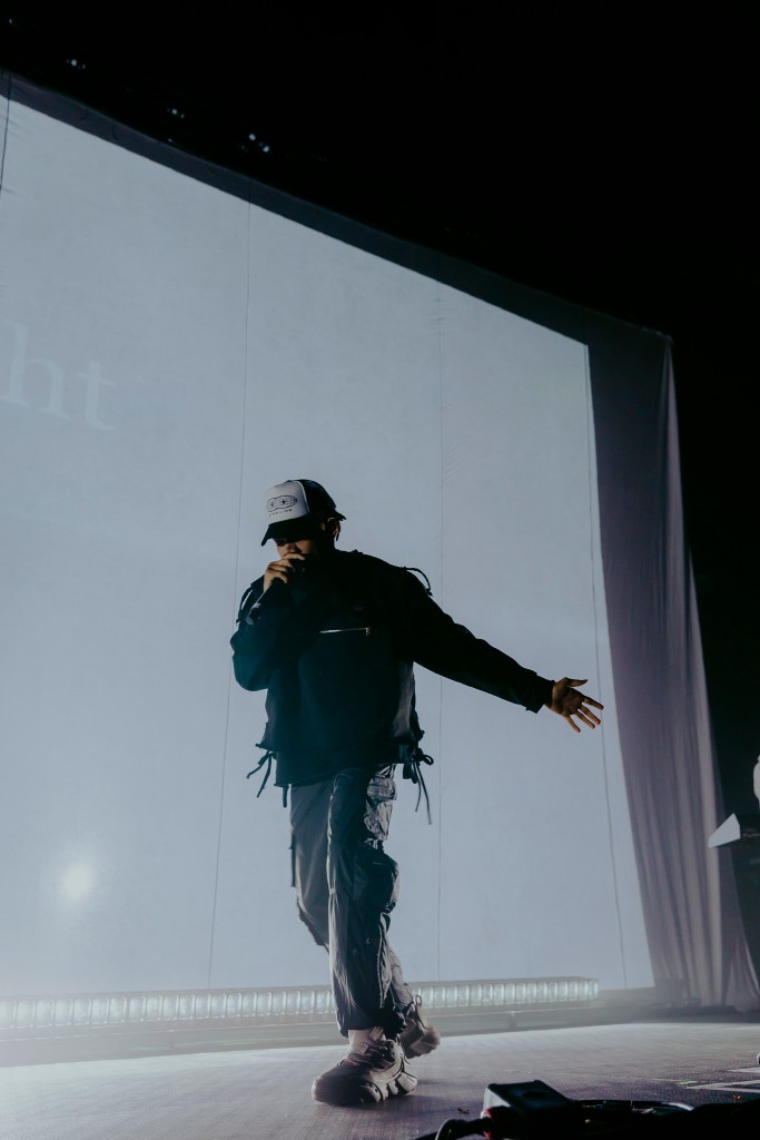 Chance the Rapper on stage at Fillmore Auditorium in Denver, Colorado.