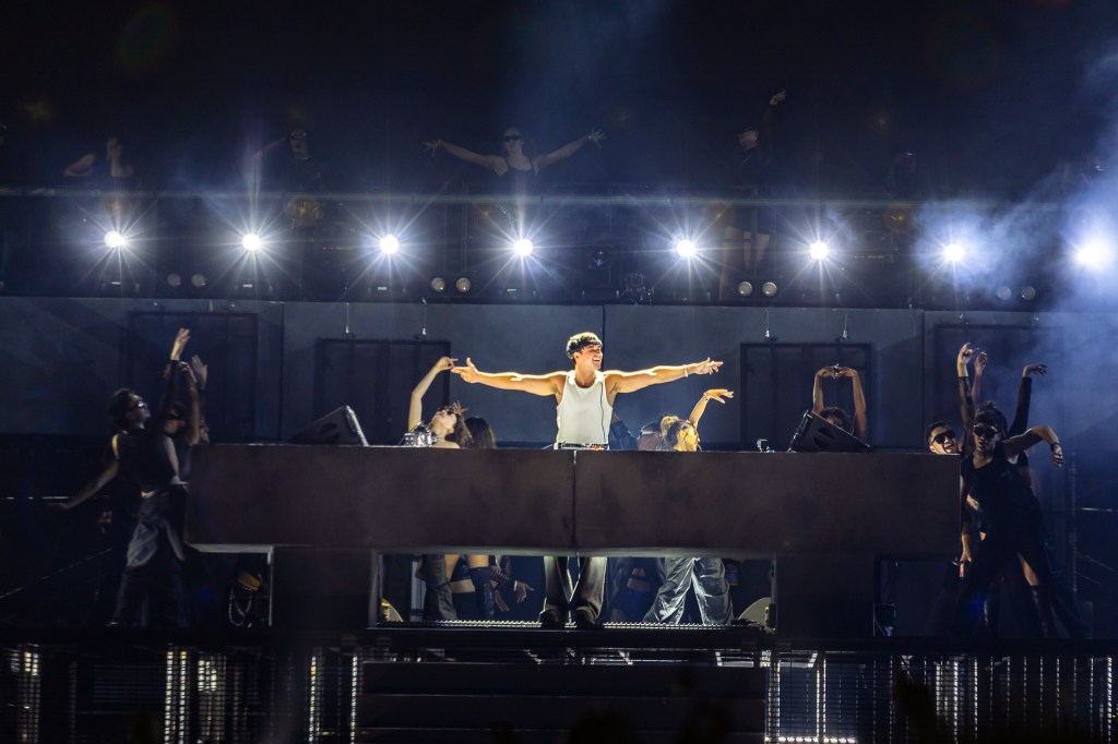 John Summit performing live at Folsom Field at the University of Colorado Boulder in Boulder, Colorado on Saturday, October 18.