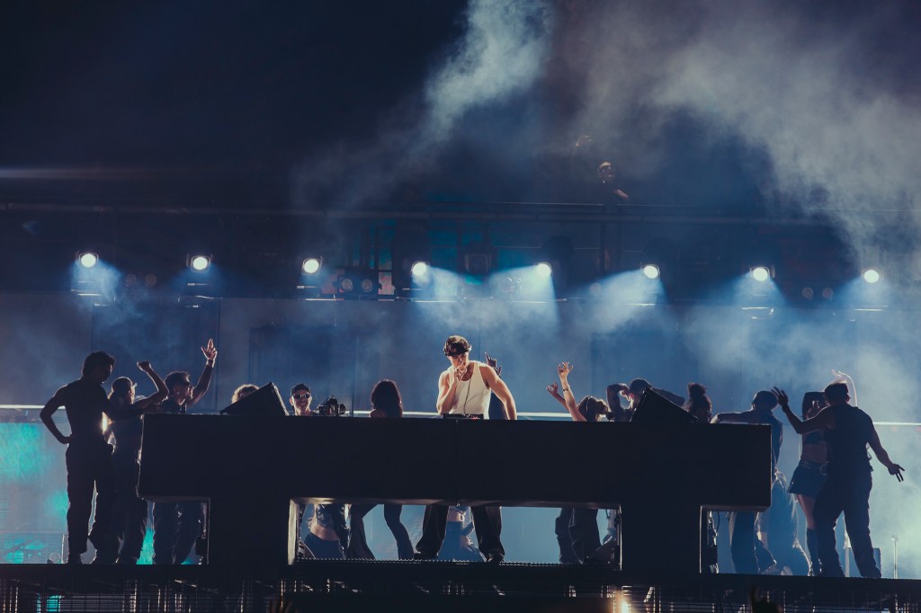 John Summit performing live at Folsom Field at the University of Colorado Boulder in Boulder, Colorado on Saturday, October 18.