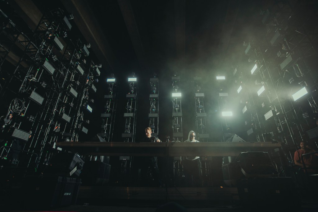 Chase and Status on stage at Project 70: Under The Bridge.