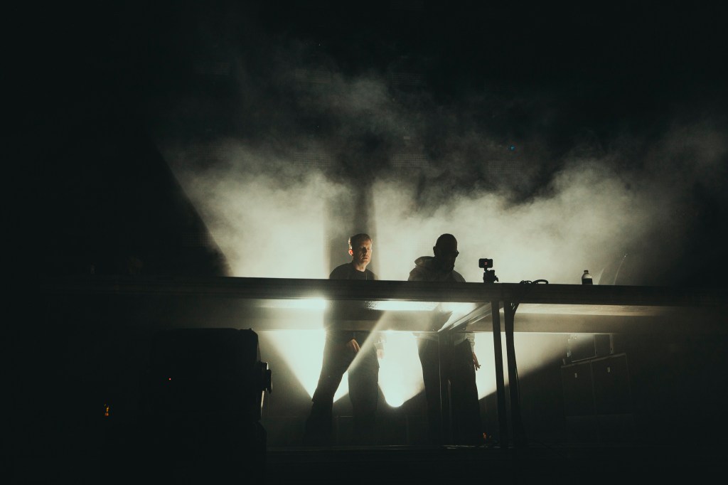 Chase and Status on stage at Project 70: Under The Bridge.