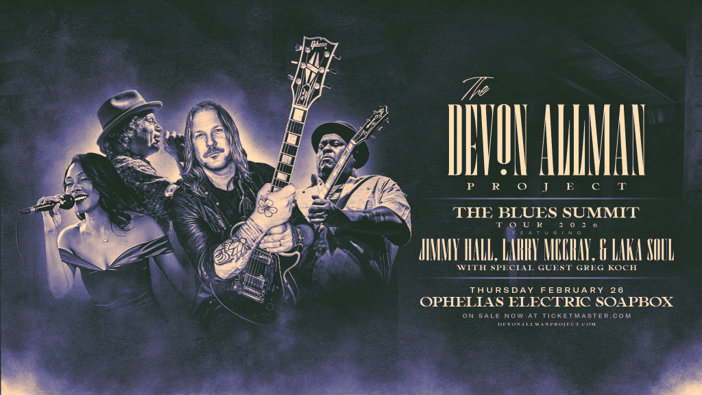 Devon Allman’s Blues Summit ft. Jimmy Hall, Larry McCray & Laka Soul