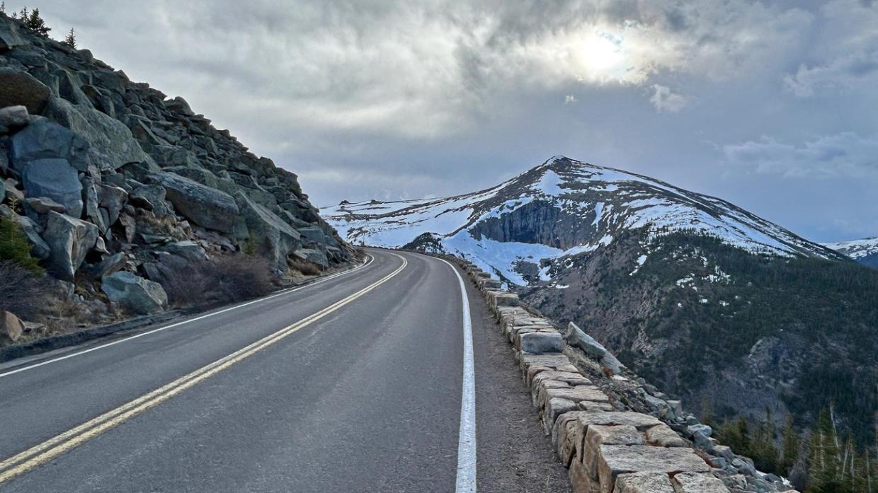 road in mountains