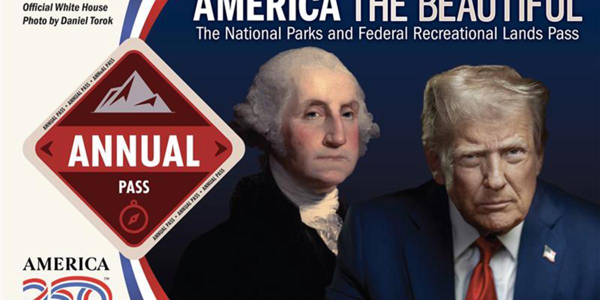 trump and washington parks pass