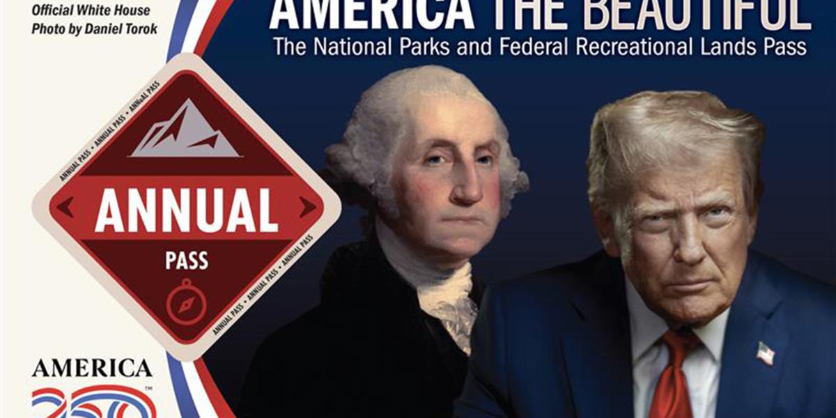 trump and washington parks pass