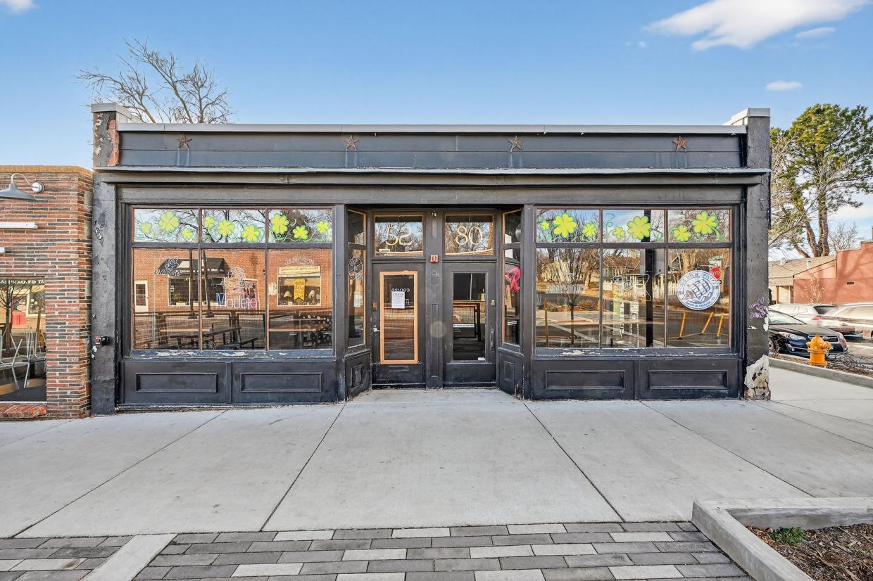exterior of a bar