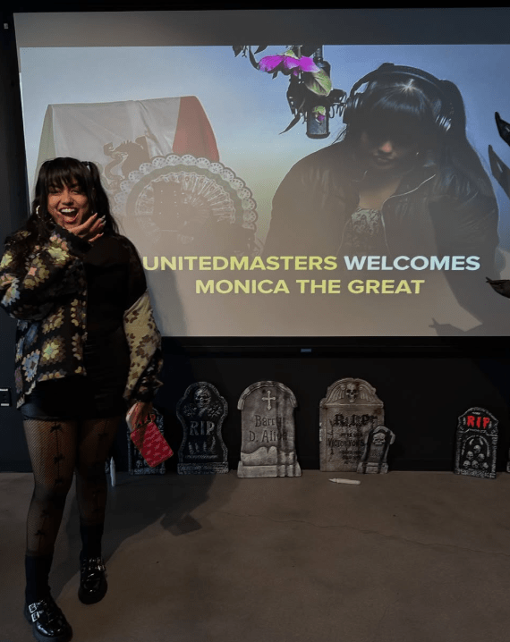 Monica the great at UnitedMasters