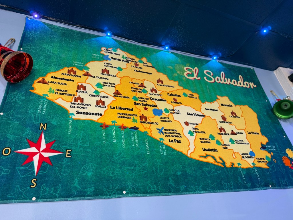 a map of El Salvador