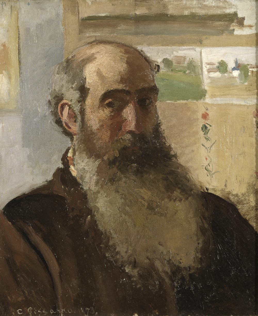 A portrait of Camille Pissarro