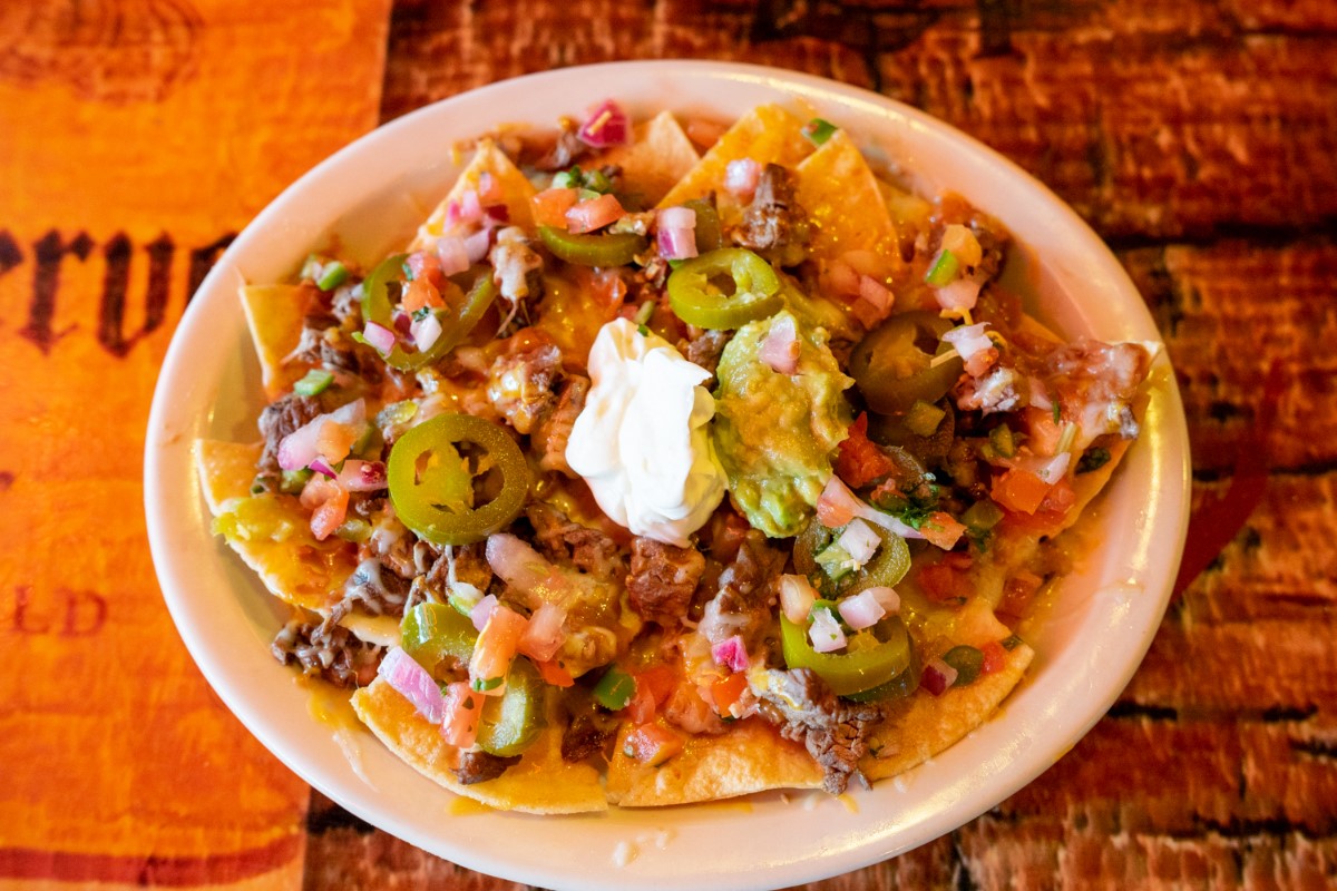 plate of Mexican food
