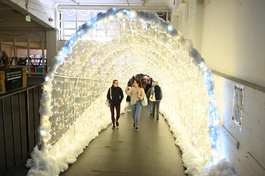tunnel in Sports Castle