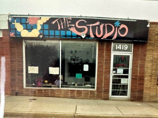 Exterior of an art studio