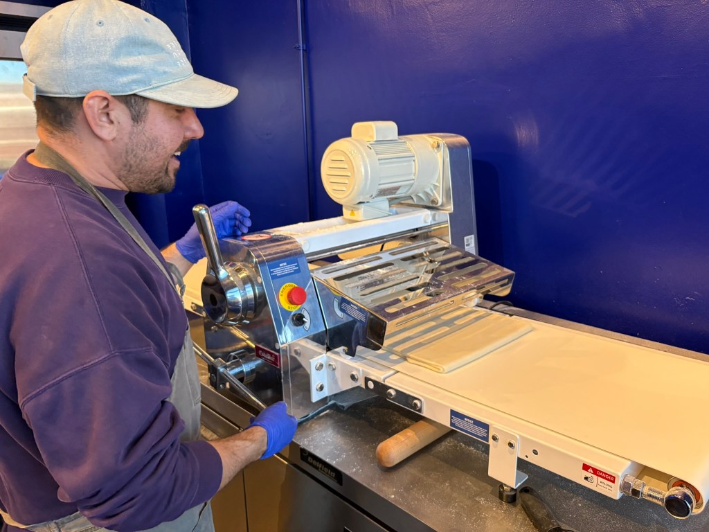 Owner Mike Solis at Cafe Tres