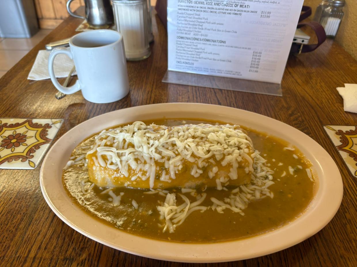 Breakfast Burrito at La Abeja