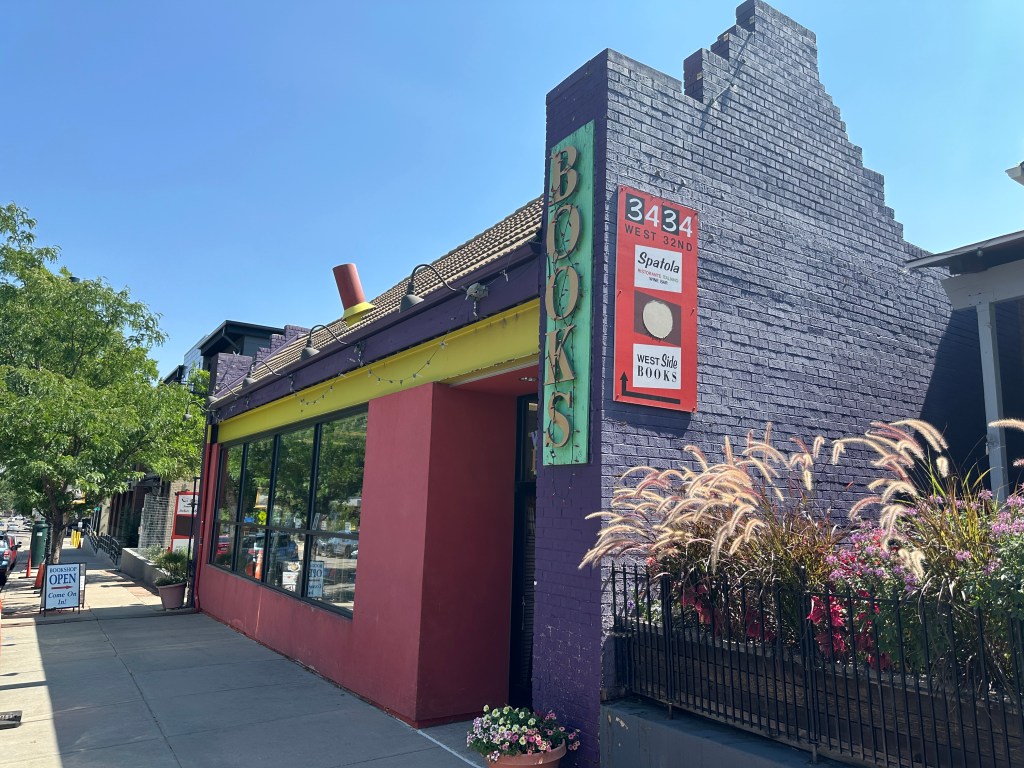 The exterior of a bookstore