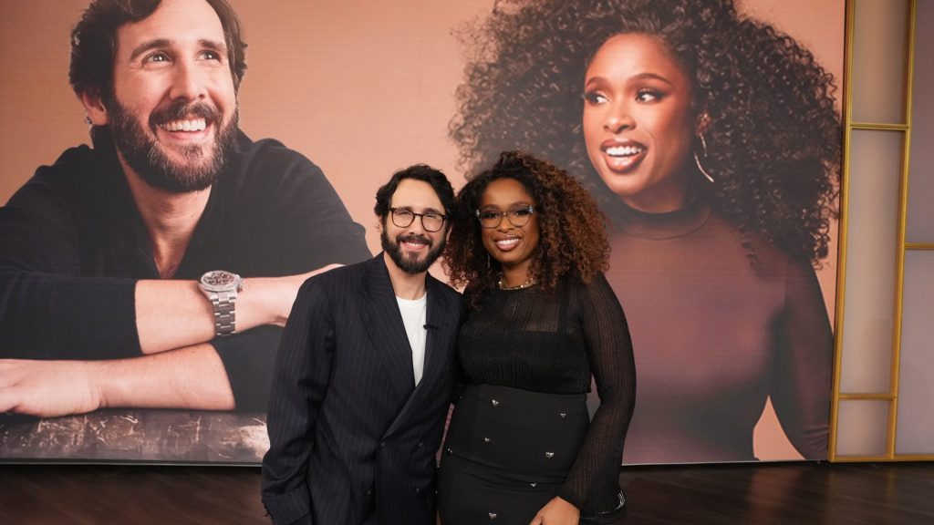 Josh Groban and Jennifer Hudson.