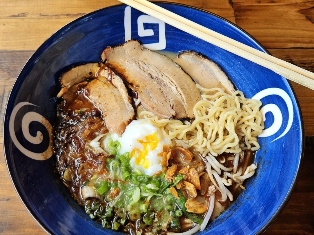 black garlic ramen