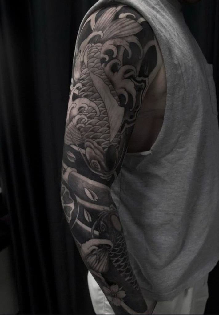 A tattoo sleeve