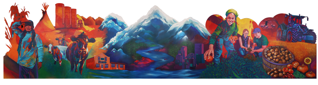 mural of colorado agriculture