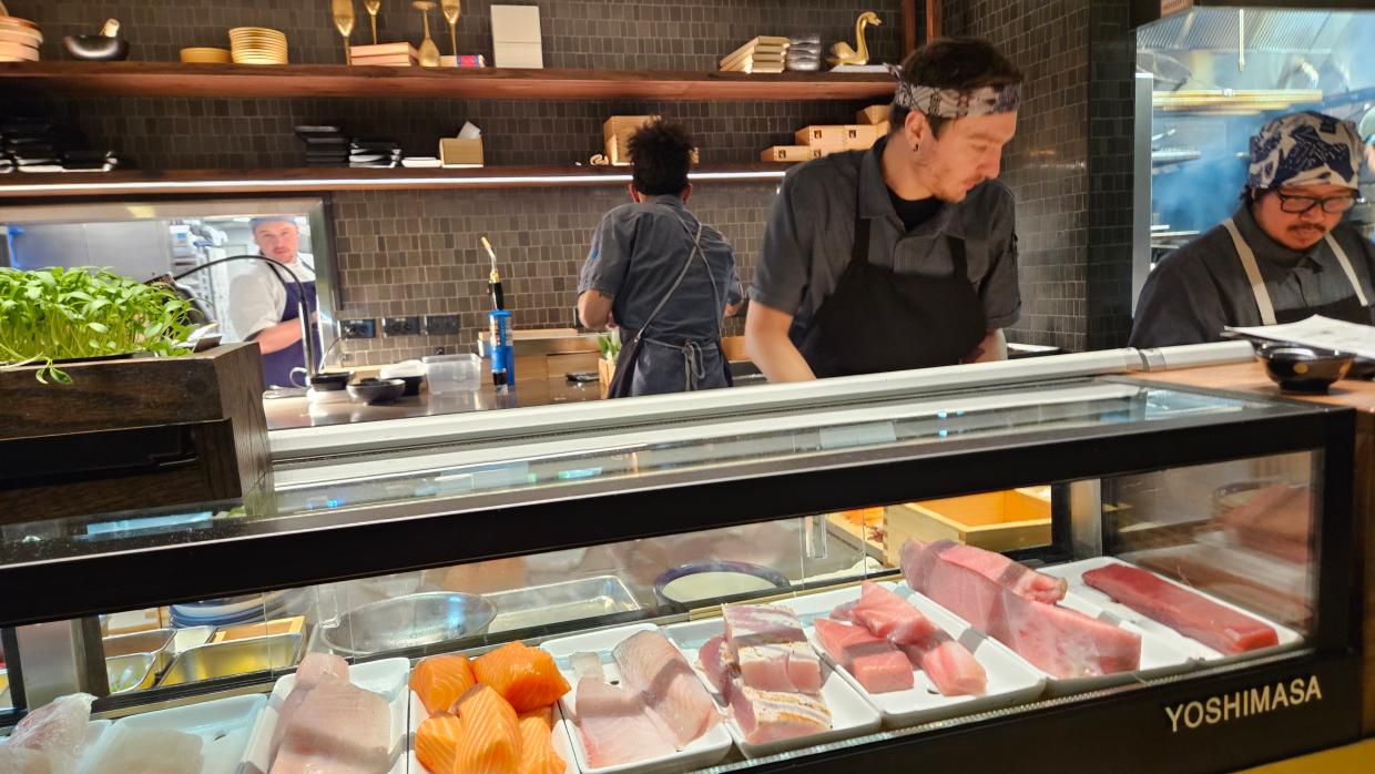 The sushi chefs at Uchiko
