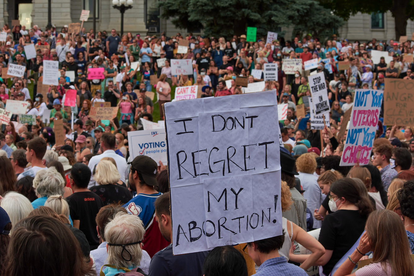 pro-abortion protesters in denver
