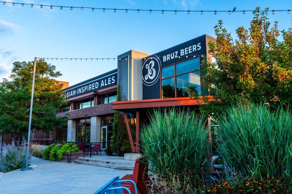 exterior of a brewery