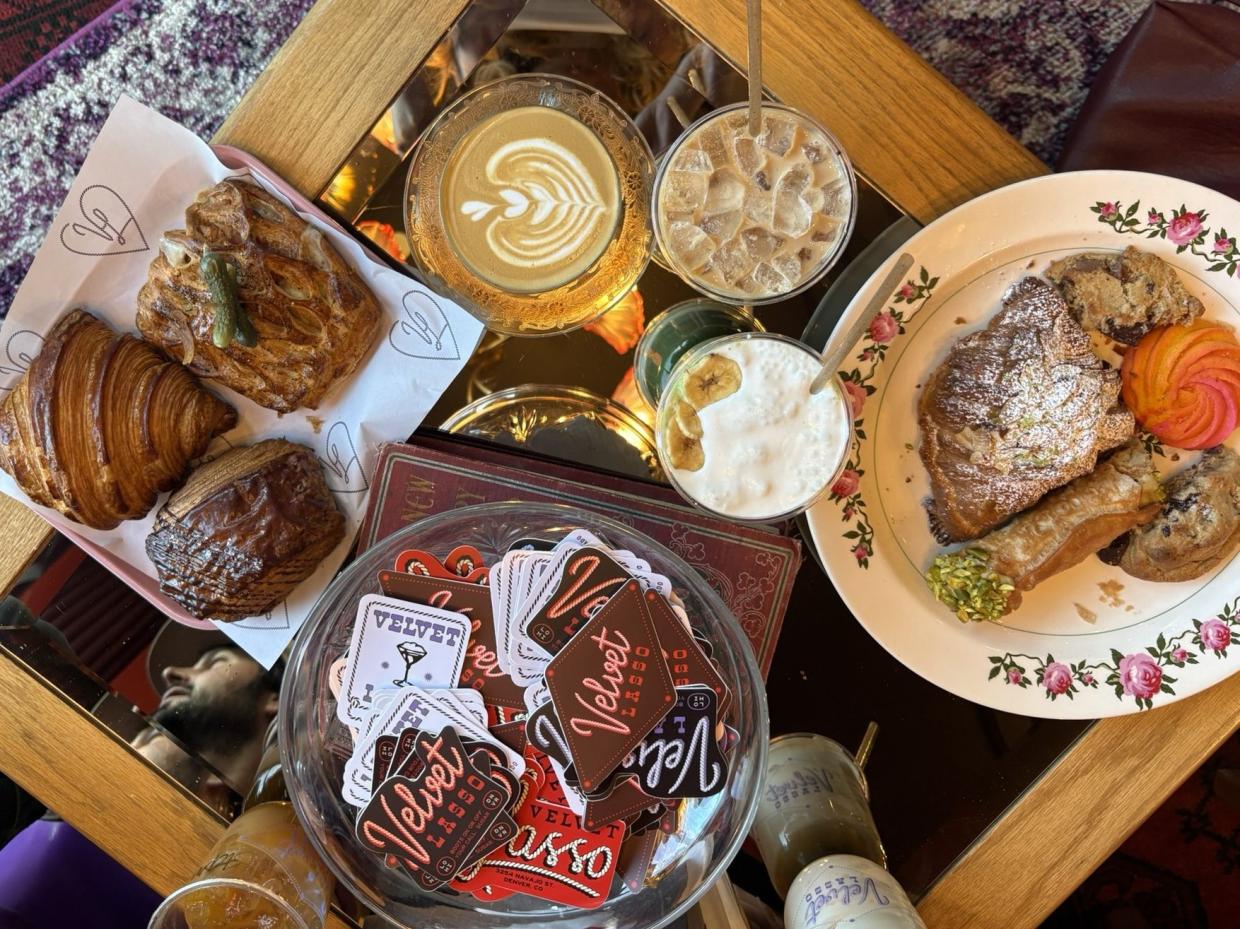 various pastries