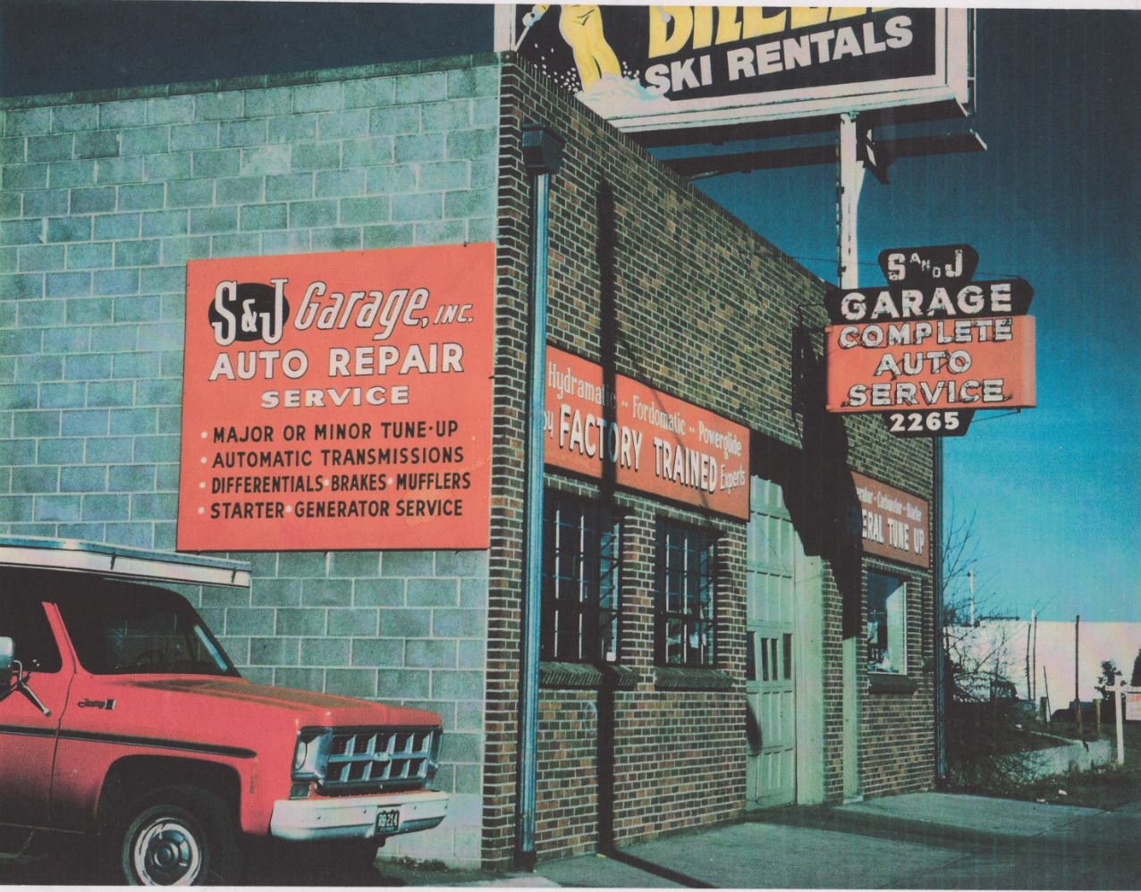 historic S&J sign