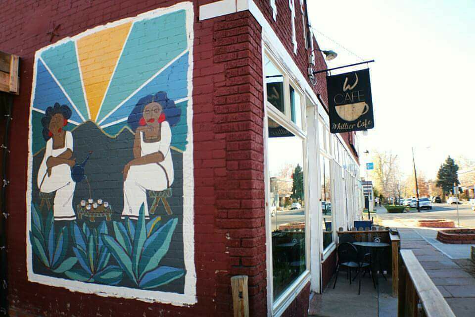 outside of Whittier Cafe