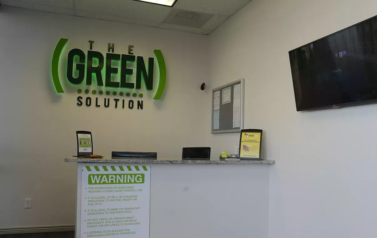 marijuana dispensary waiting room