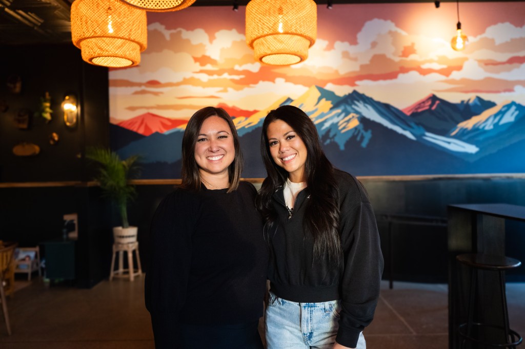 Coffee Sarap co-owners Chelsey Solemsaas and Hannah Cambronero