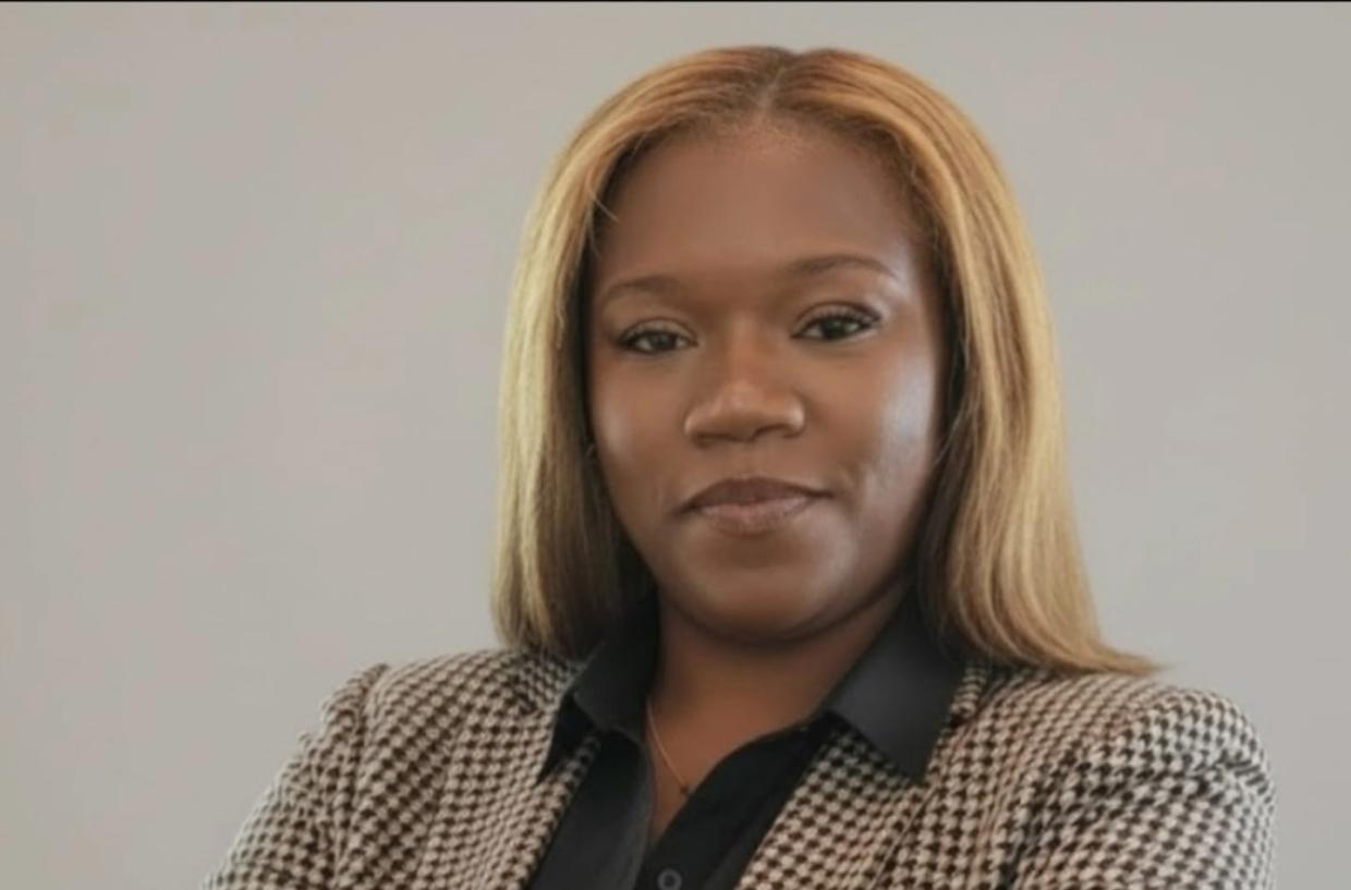 A headshot of cannabis business owner Sarah Woodson