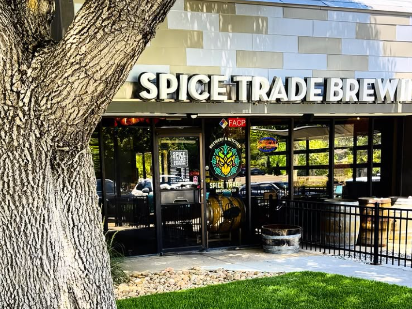 front of Spice Trade Brewing