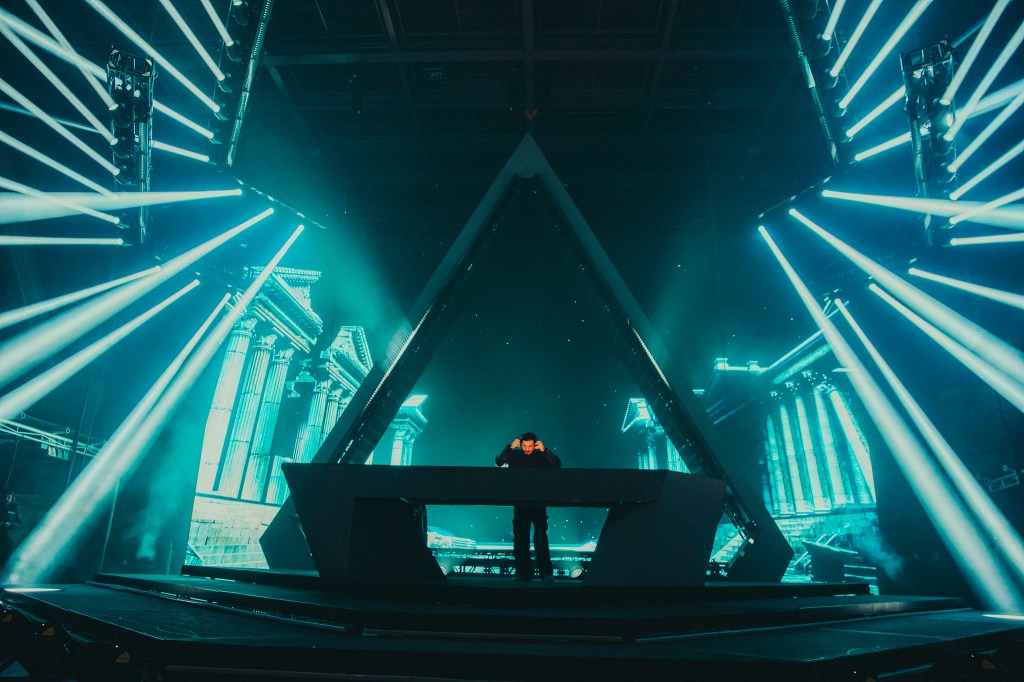 Alesso performed live at Red Rocks in Morrison, Colorado, on April 25.