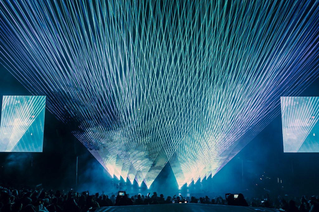 Alesso performed live at Red Rocks in Morrison, Colorado, on April 25.