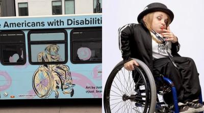RTD Used Drawing of Disability Activist Kalyn Heffernan on a Bus Without Consulting Her
