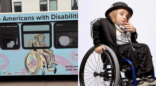 RTD Used Drawing of Disability Activist Kalyn Heffernan on a Bus Without Consulting Her