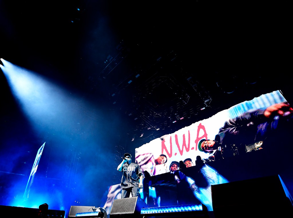 Ice Cube on stage