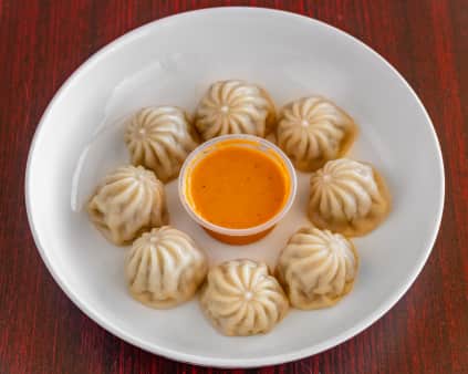 a bowl of momos