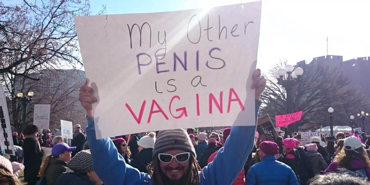 Funniest and/or Most NSFW Messages and Signs at Women’s March on Denver