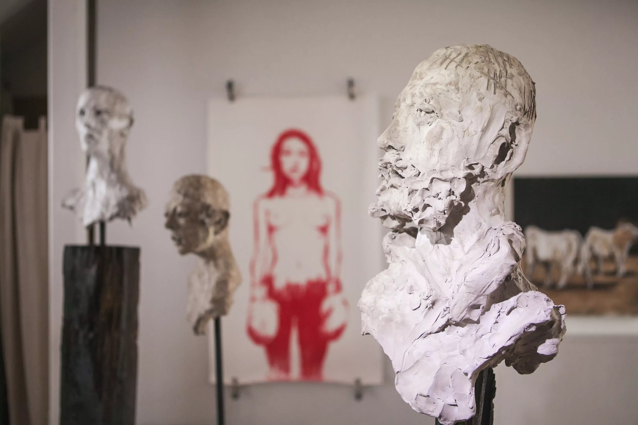 Review: Michael J. Dowling Erases and Marks Old Master Classical Imagery