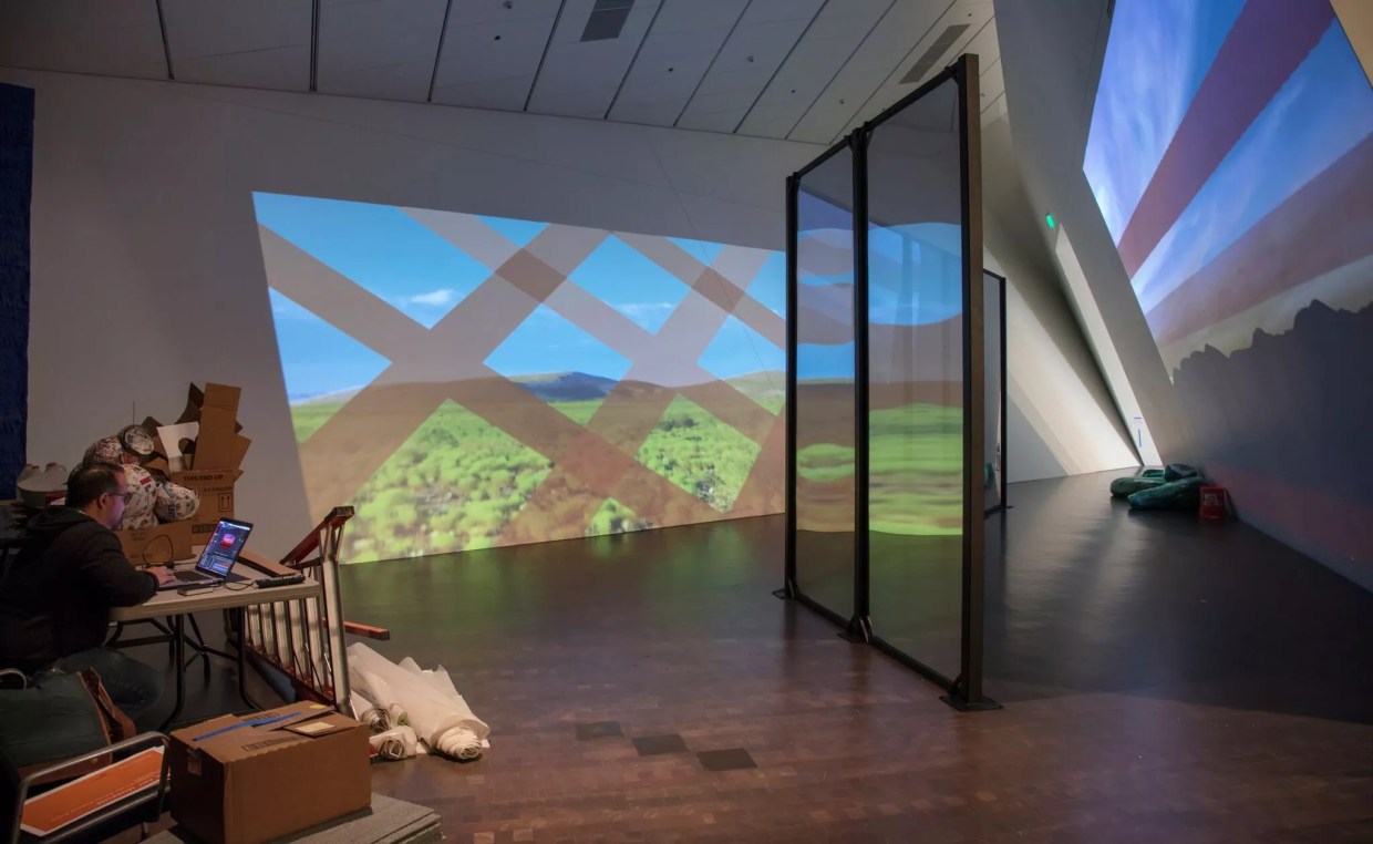 Jaime Carrejo’s Video Installation “One-Way Mirror” Looks Into the Border Wall