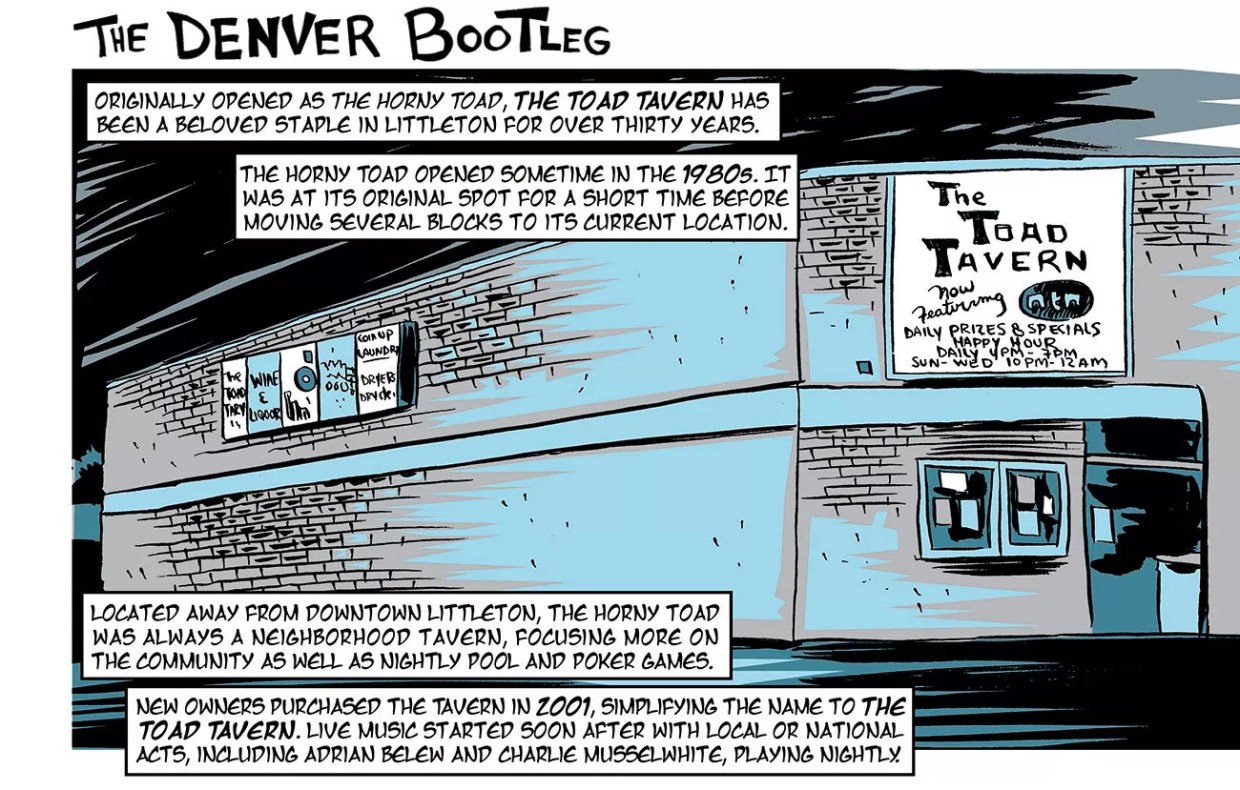 Once Upon a Time, the Toad Tavern Was Called the Horny Toad