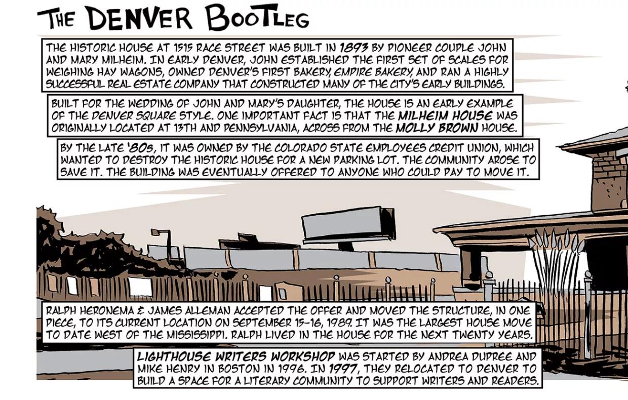 Comic: The Lighthouse Writers Workshop Has Been a Denver Literary Force